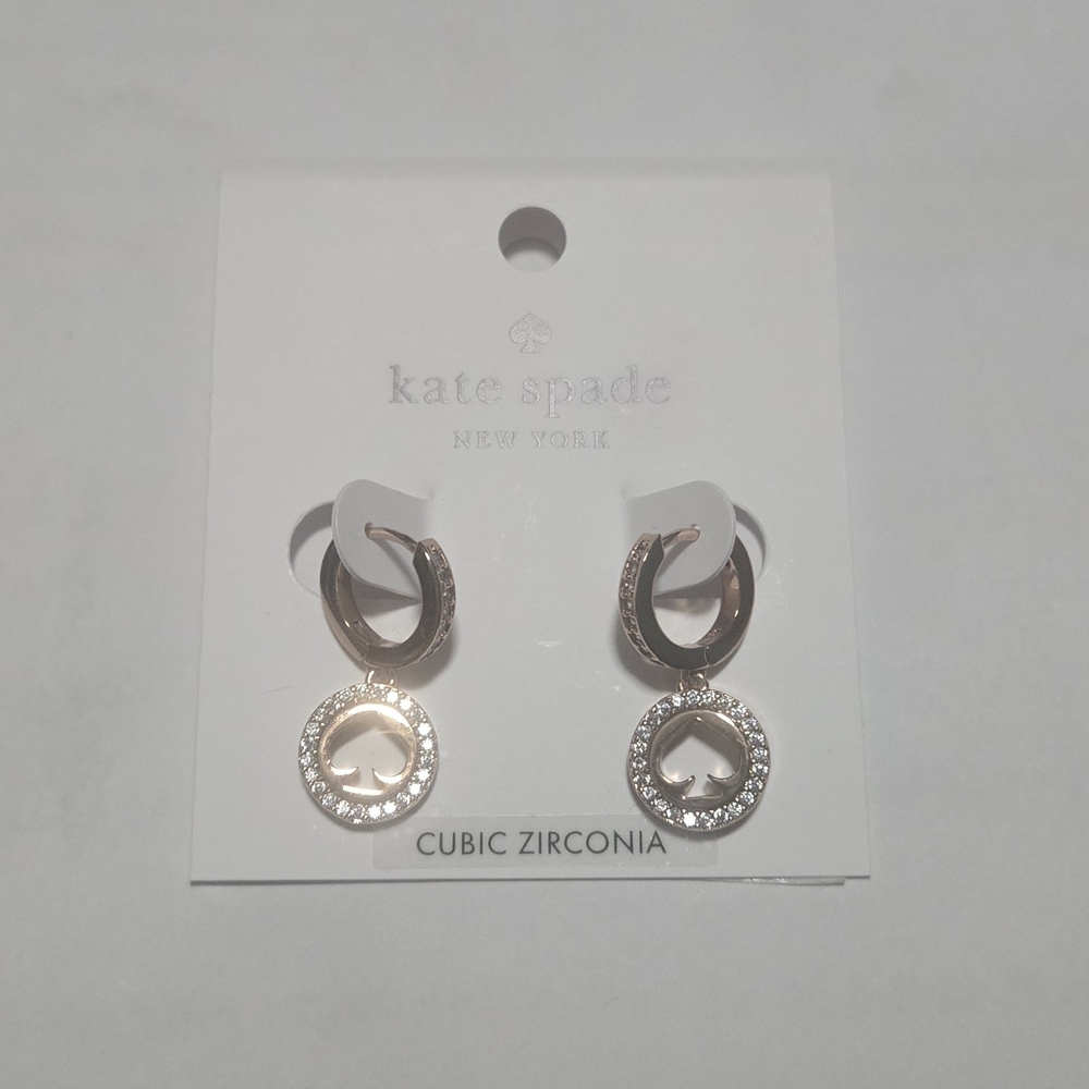 Kate Spade Gold and Silver Earrings